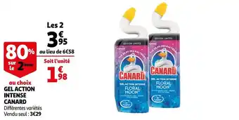 Auchan Canard gel action intense offre