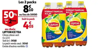 Auchan Lipton ice tea lipton ice tea offre