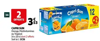 Auchan Capri sun capri sun offre