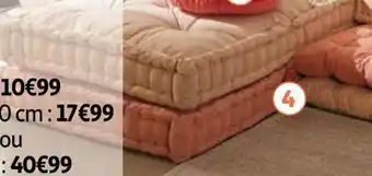 Auchan Matelas futon offre