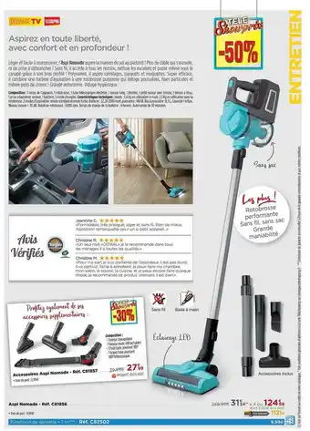 Teleshopping Aspi Nomade Réf. C81856 offre