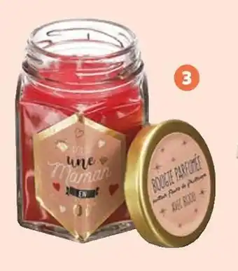 Auchan Bougie bijou parfumée offre