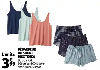 Auchan In extenso débardeur ou short offre