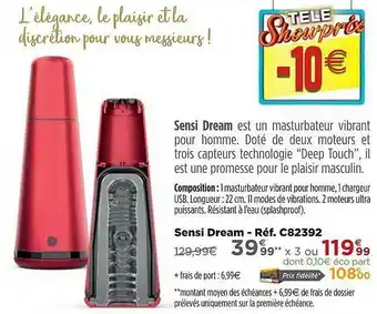 Teleshopping Sensi Dream offre