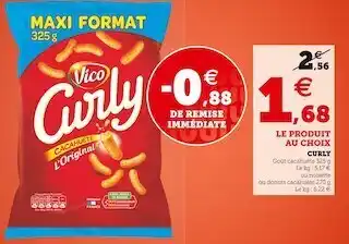 U Express Vico curly offre