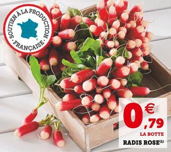 U Express Radis rose offre