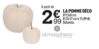 Centrakor Atmosphera la pomme déco offre
