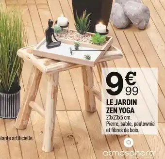 Centrakor Atmosphera le jardin zen yoga offre