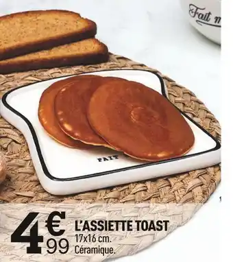 L’assiette toast