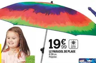 Centrakor Le parasol de plage offre
