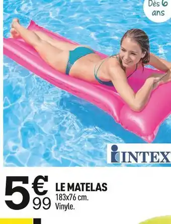 Centrakor Intex le matelas offre