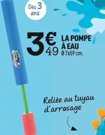 Centrakor La pompe à eau offre