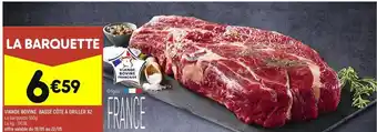 Leader Price Viande bovine basse côte à griller x2 offre