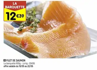 Leader Price Filet de saumon offre