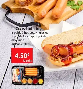 Colruyt Colis hot-dog offre
