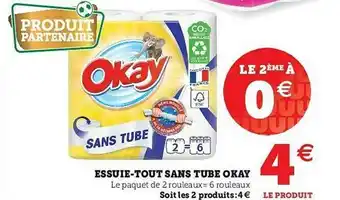 U Express Essuie-tout Sans Tube Okay offre