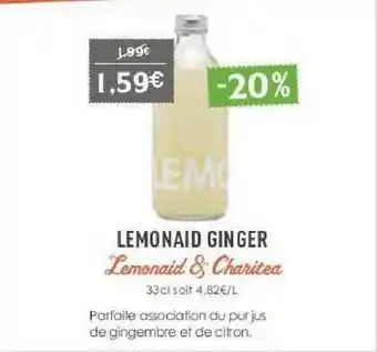 Lemonaid Ginger Lemonaid & Charitea