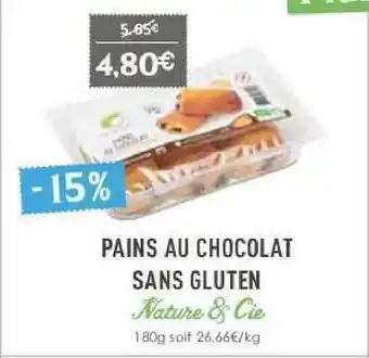 Naturalia Pains Au Chocolat Sans Gluten Nature & Cie offre