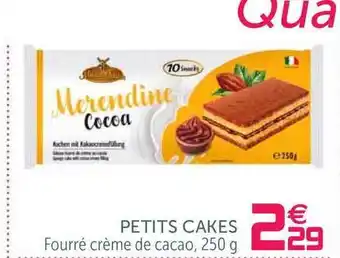 Gifi Petits Cakes offre