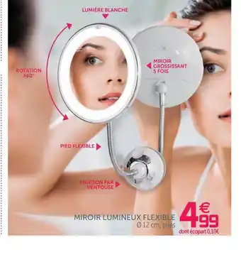 Gifi Miroir Lumineux Flexible offre