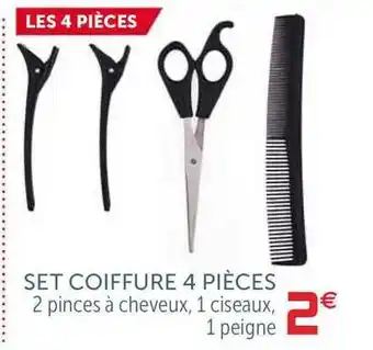 Gifi Set Coiffure 4 Pièces offre