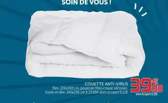 Gifi Couette Anti-virus offre