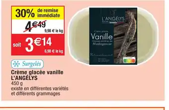 Migros Crème Glacée Vanille l'Angelys offre