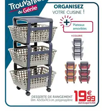 Gifi Desserte De Rangement offre