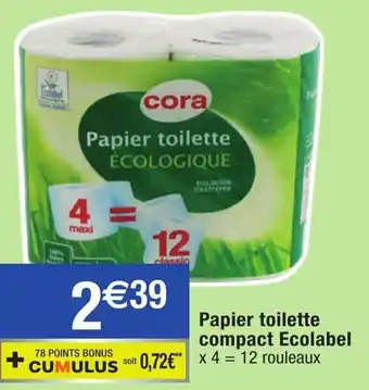 Migros Papier toilette compact ecolabel offre
