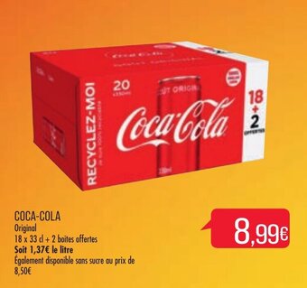 Match Coca-cola offre