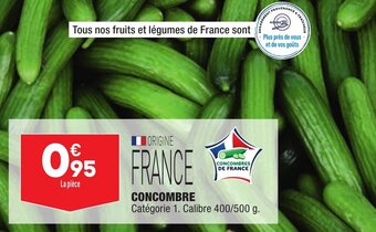 ALDI Concombre offre