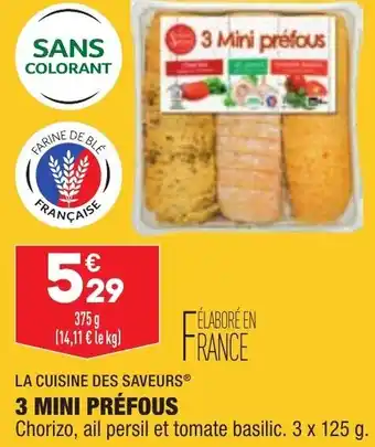 3 Mini préfous
