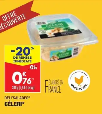 ALDI Céleri offre