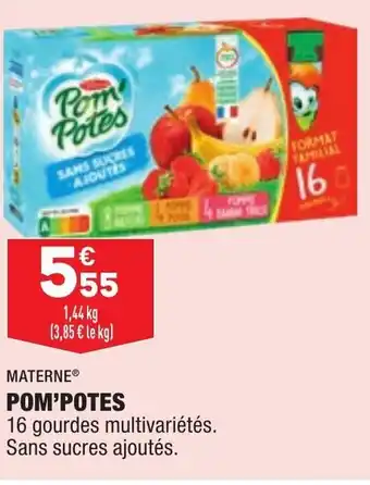 ALDI MATERNE pom'potes offre