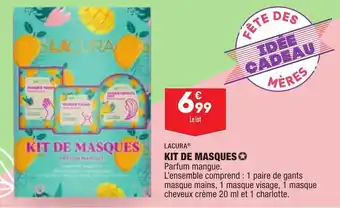 ALDI LACURA kit de masques offre