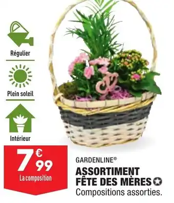 GARDENLINE assortiment fête des mères