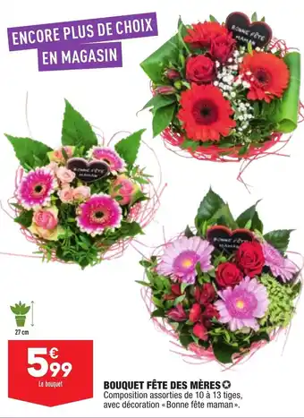 ALDI Bouquet fête des mères offre
