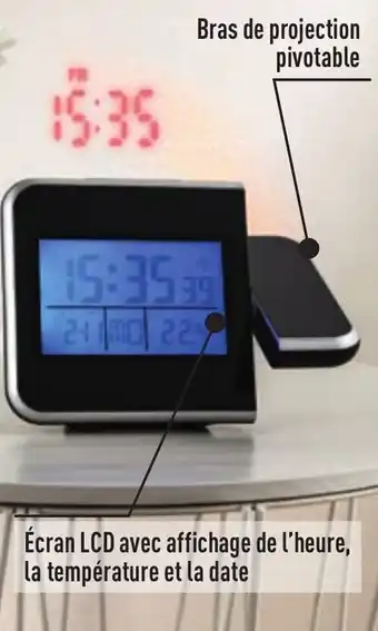 ALDI KRONTALER réveil à projection offre