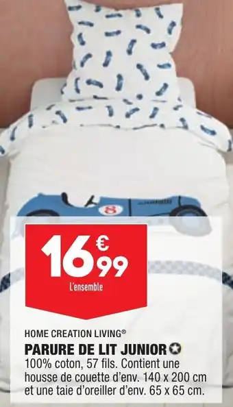 ALDI HOME CREATION LIVING parure de lit junior offre
