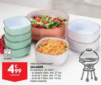 ALDI HOME CREATION KITCHEN saladier offre