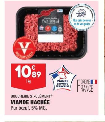 ALDI Boucherie St-Clément Viande Hachée offre