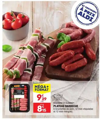 ALDI Boucherie St-Clement Plateau Barbecue offre