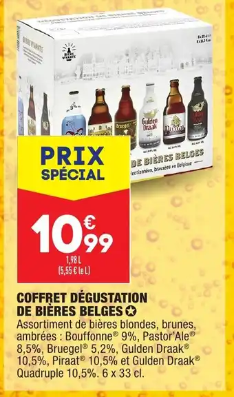 ALDI Coffret Dégustation de Bières Belges offre