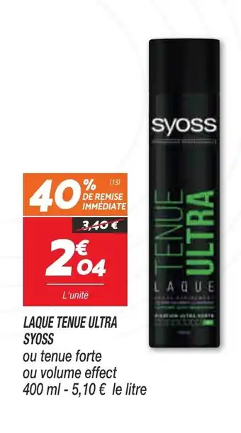 Laque Tenue Ultra Syoss