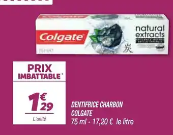 Netto Dentifrice charbon Colgate offre