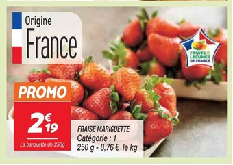 Netto Fraise Mariguette offre