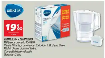 Carafe Aluna +2 Cartouches