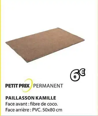 Paillasson Kamille