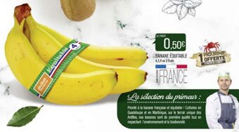 Match Banane équitable offre