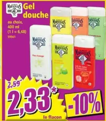 Norma Gel Douche Le Savon De Marseille offre